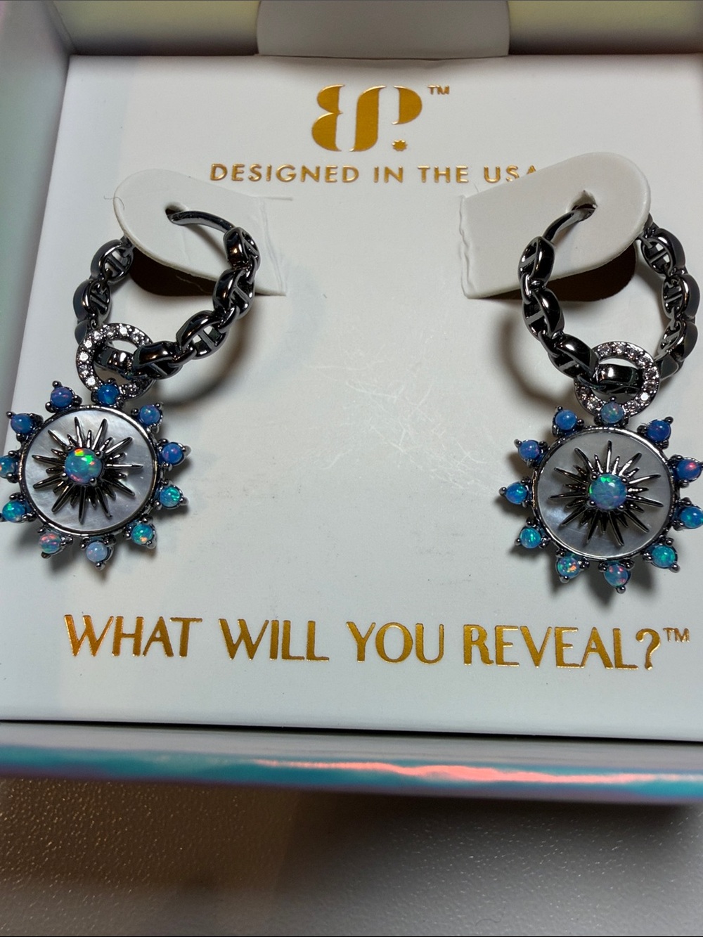 BP - Oct bday earrings